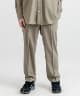 FLAT FRONT EASY PANTS - SUPER 120'S WOOL TROPICAL(グレージュ-1)