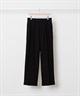 DOUBLE PLEATED TROUSERS - ORGANIC COTTON SURVIVAL CLOTH(ブラック-1)