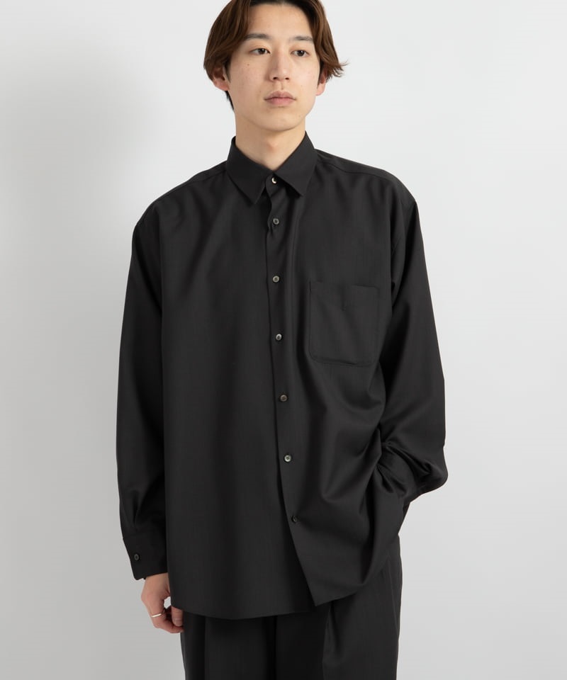 MARKAWARE マーカウェア Super 120's Wool Tropical ALL IN ONE [BLACK