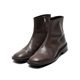 COW LEATHER SIDE ZIP BOOTS(ダークベージュ(822)-41)