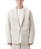 PE TRIPLE CLOTH SHAWL COLLAR JACKET(オフホワイト(850)-1)