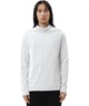 80/2 TIGHT TENSION JERSEY LAYERED HIGHNECK L/S TEE(ホワイト(900)-2)