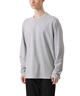 COTTON DOUBLE FACE L/S TEE(ライトブルー(451)-1)
