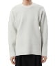 WO/NY LOOP YARNｘPE DOUBLE FACE KNIT CREWNECK PULLOVER(ホワイト(900)-1)