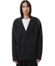 WO/NY MOHAIRｘPE DOUBLE FACE KNIT CARDIGAN(ブラック(930)-1)