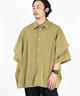 Limonta Vintage Nylon Layered Shirt 【 DISCOVERED / ディスカバード 】■SALE■(ベージュ-3)