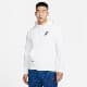 NIKE SPORTSWEAR MENS ESSENTIAL＋ FRENCH TERRY PARKER(ホワイト-S)