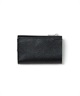 TRIFORD COMPACT WALLET SHRINK LEATHER(ブラック-F)