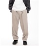2TUCK COCOON FIT TROUSERS - 2/48 WOOL SOFT SERGE 【 marka / マーカ 】■SALE■(グレージュ-1)