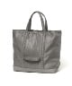 DWELLER TOTE POLY TAFFETA WITH COW LEATHER BY ECCO(セメント-F)