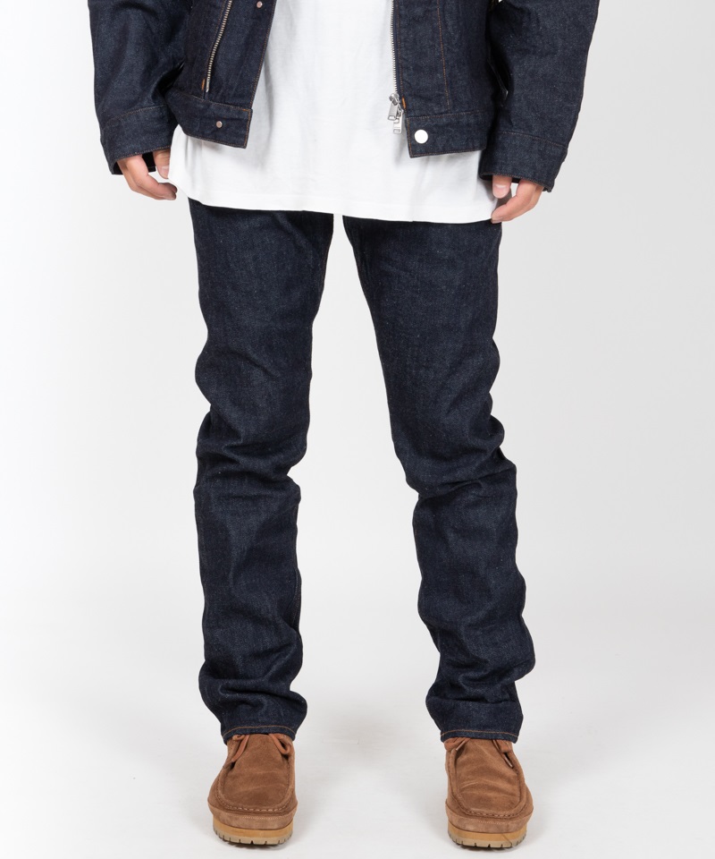 DWELLER 5P JEANS USUAL FIT COTTON 13oz SELVEDGE DENIM OW(インディゴ-0)