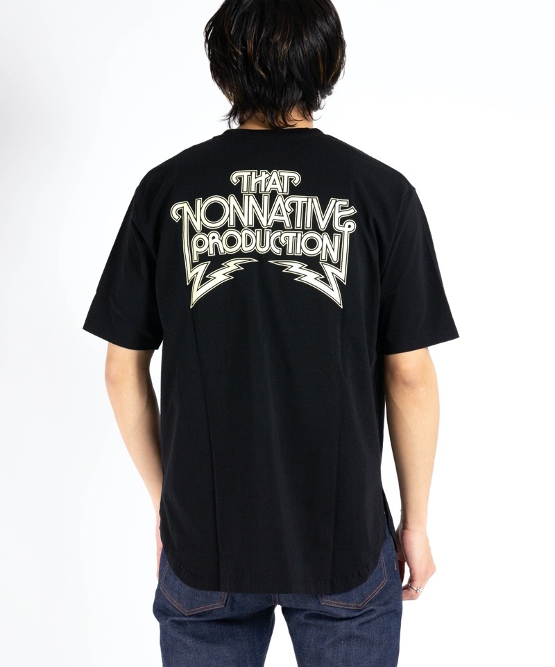 【新作】nonnativeノンネイティブTシャツ1ブラック