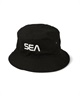 SEA(SPC) BUCKET HAT(ブラック-F)