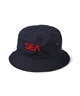 SEA(SPC) BUCKET HAT(ネイビー-F)