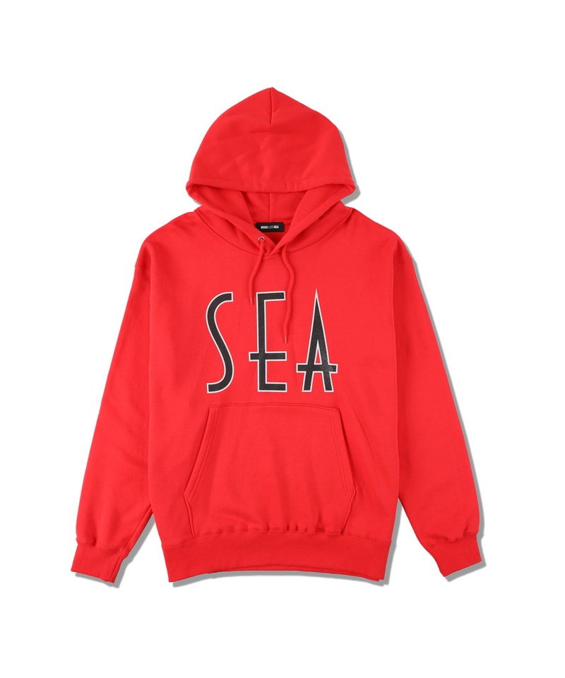 wind and sea HOODIE White-Blue サイズXL