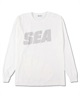 SEA (sea-alive) L/S T-SHIRT(ホワイト-M)