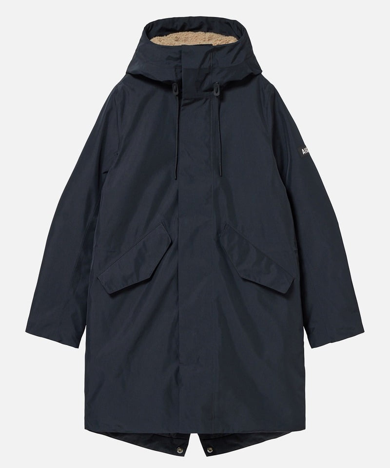AIGLE】GORE-TEX INSULATION LONG HOODED JACKET | メンズファッション 