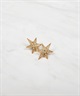 STAR ear-clip solo RE-512【ADER.bijoux / アデル ビジュー】(ゴールド)