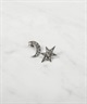 MOON&STAR earring/pierce RE-710【ADER.bijoux / アデル ビジュー】(シルバー-イヤリング)
