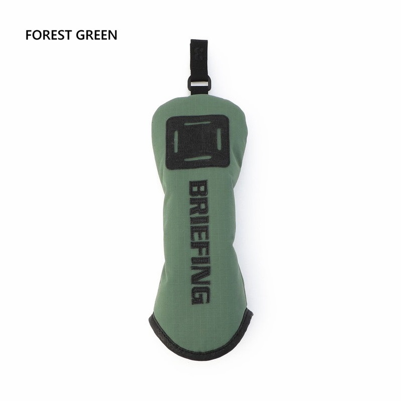 FAIRWAY WOOD COVER DL FD RIP フェアウェイウッドカバー  BRG241G20【BRIEFING / ブリーフィング】(FOREST GREEN(663)-FREE)