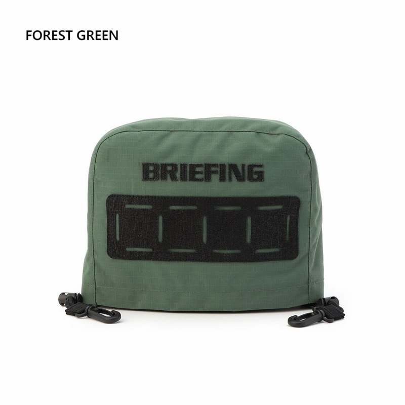 IRON COVER DL FD RIP  アイアンカバー  BRG241G22【BRIEFING / ブリーフィング】(FOREST GREEN(663)-FREE)