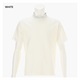 CE MENS LOGO RIB HIGH NECK RELAXED FIT BRG241M19【BRIEFING / ブリーフィング】(WHITE(000)-M)