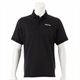 MENS BACK LOGO LINE POLO RELAXED FIT BRG241M47【BRIEFING / ブリーフィング】(BLACK(010)-M)