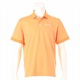 MENS BACK LOGO LINE POLO RELAXED FIT BRG241M47【BRIEFING / ブリーフィング】(ORANGE(040)-M)