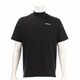 MENS BACK LOGO LINE HIGH NECK RELAXED FIT BRG241M48【BRIEFING / ブリーフィング】(BLACK(010)-M)
