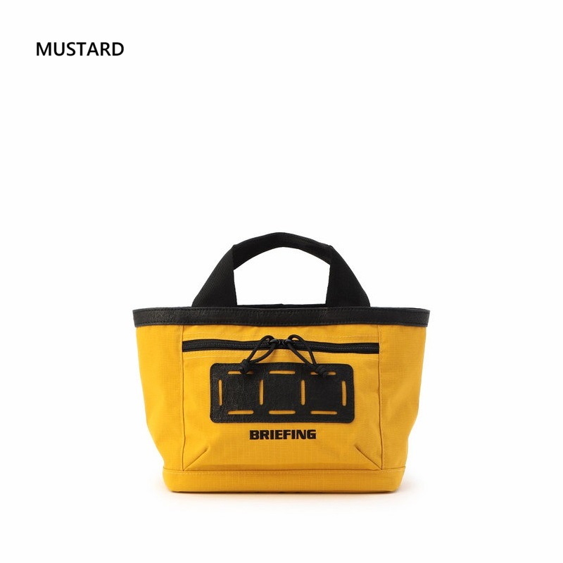 CART TOTE DL FD RIP カートトート BRG241T24【BRIEFING / ブリーフィング】(MUSTARD(051)-FREE)