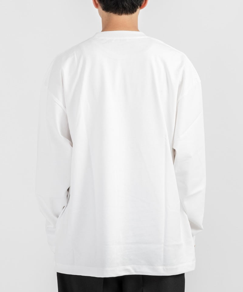 HEUGNユーゲンATON Supima Oversized Longsleeve T-shirt
