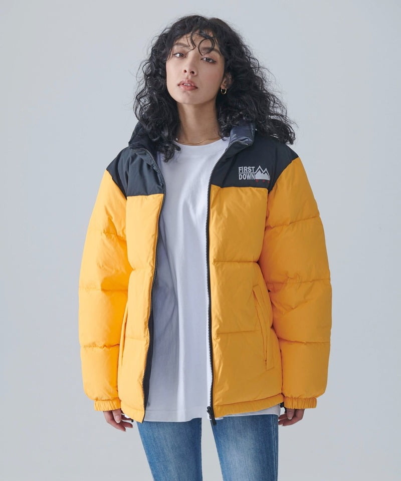 FIRST DOWN】BUBBLE DOWN JACKET MICROFT® | メンズファッション通販