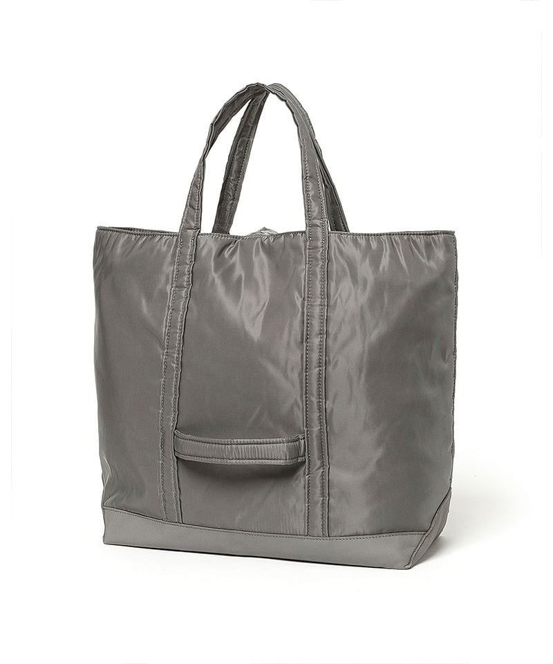 nonnative】DWELLER TOTE POLY TAFFETA WITH COW LEATHER BY ECCO