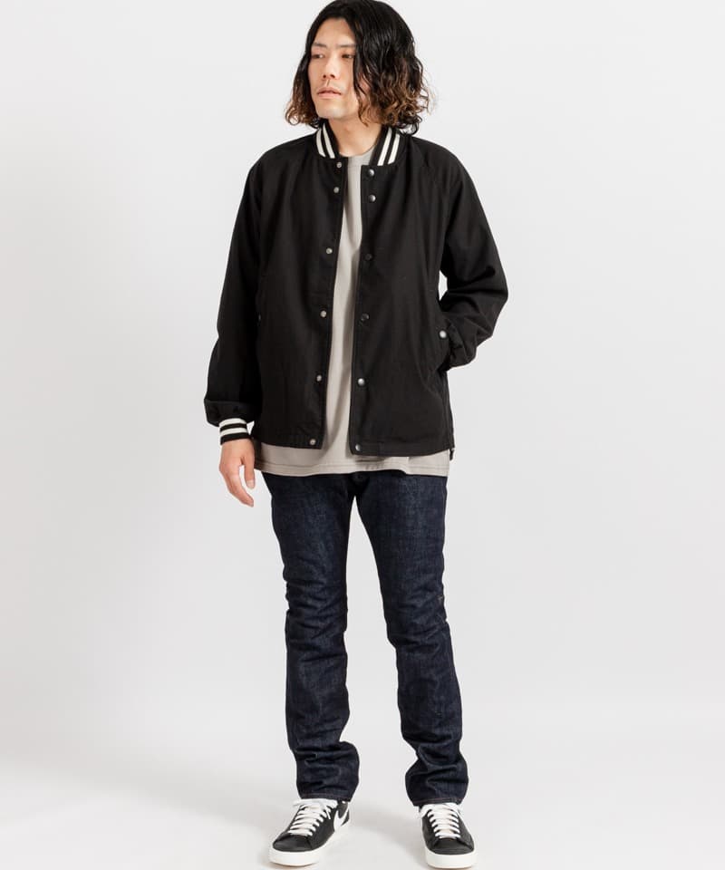 nonnative】STUDENT JACKET COTTON HIGH TWIST TWILL WITH GORE-TEX 