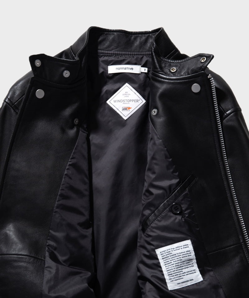 GORE-TEX WINDSTOPPER® Leather Jacket