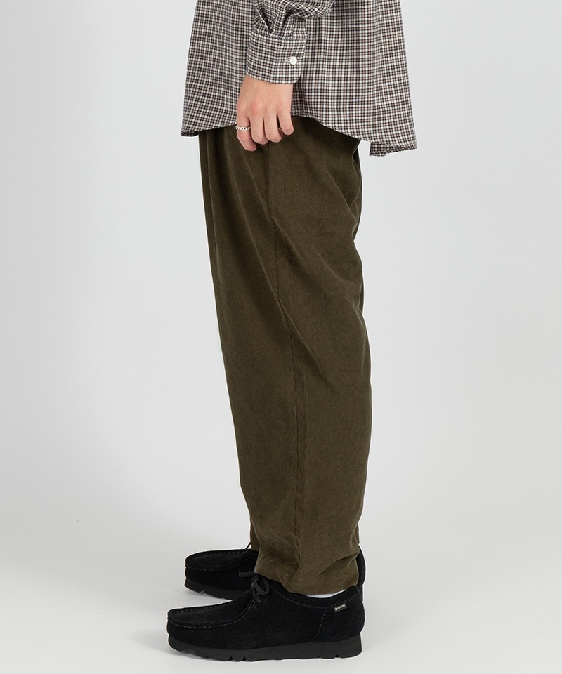 White Mountaineering】WM × GRAMICCI CORDUROY WIDE TAPERED PANTS