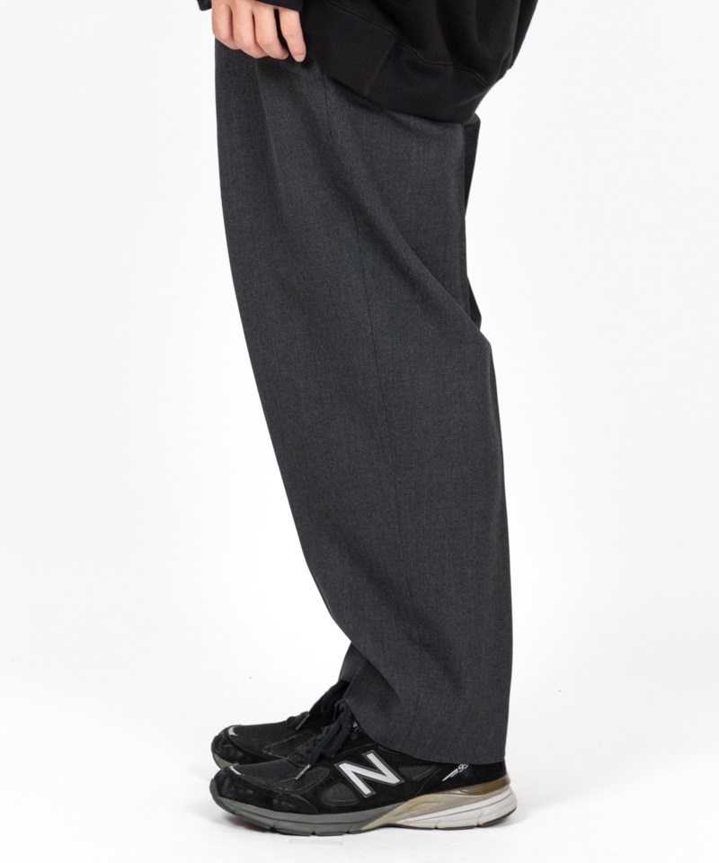 MARKAWARE】CLASSIC FIT TROUSERS - ORGANIC WOOL SURVIVAL CLOTH