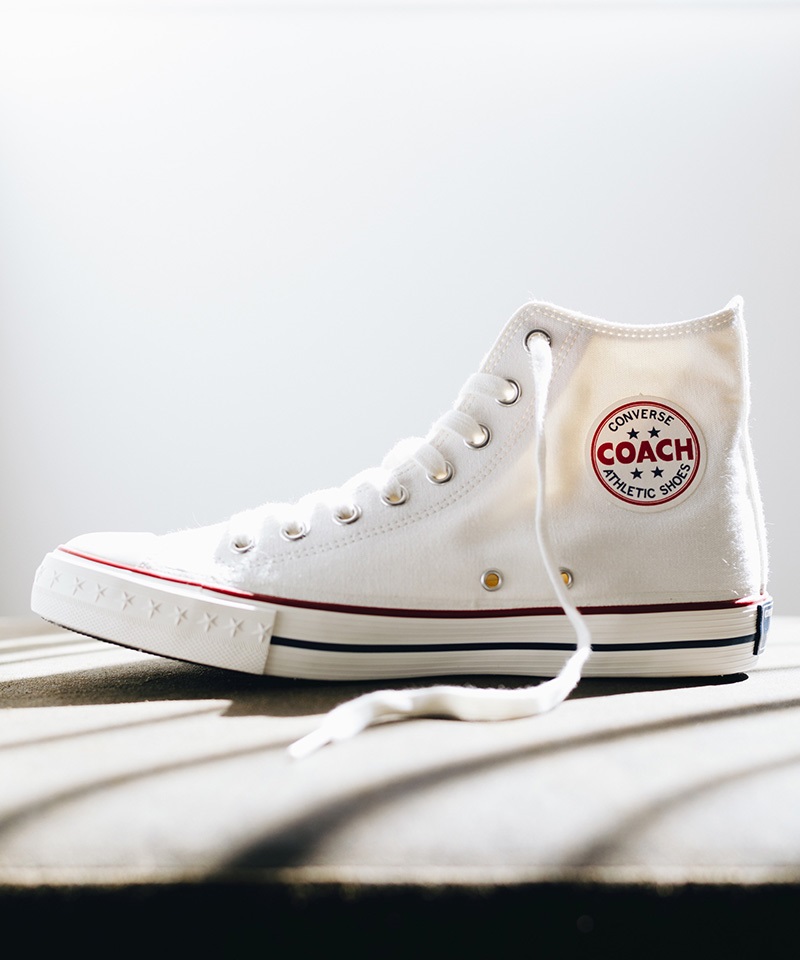2020 HOLIDAY COLLECTION COACH CANVAS HI コーチ キャンバス ホワイト 