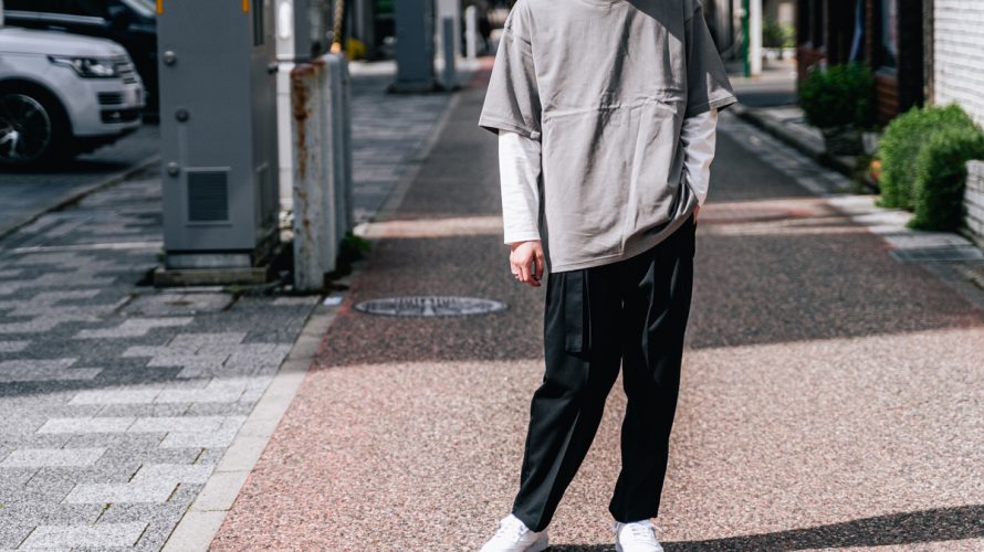 ATTACHMENTのULTIMATE SILKY JERSEY OVERSIZED S/S T-SHIRTをご紹介。