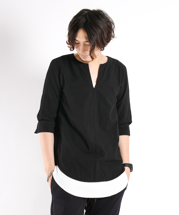 KAZUYUKI KUMAGAI シンプルだけど個性的なシャツ