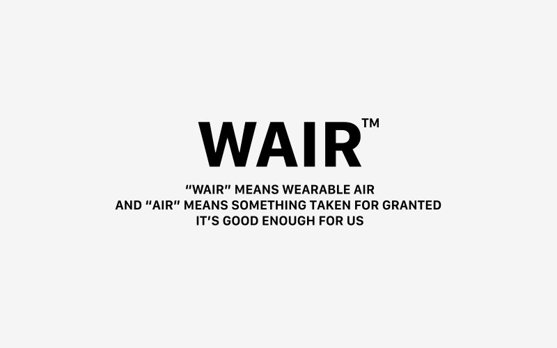 WAIR (ウエア) ESSENCE各店とオンラインストアで2021AWより取り扱いスタート！
