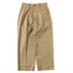 1.10（Sun）発売！ UNIVERSAL PRODUCTS.のNO TUCK WIDE CHINO TROUSERS