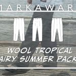 真夏のパンツはこれがオススメ！MARKAWAREのCLASSIC FIT TROUSERS III – ORGANIC WOOL TROPICALをご紹介！