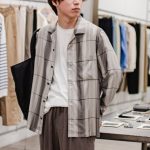 ATTACHMENT 23AW  RY OMBRE CHECK TWILL OPEN COLLAR L/S SHIRTをご紹介！