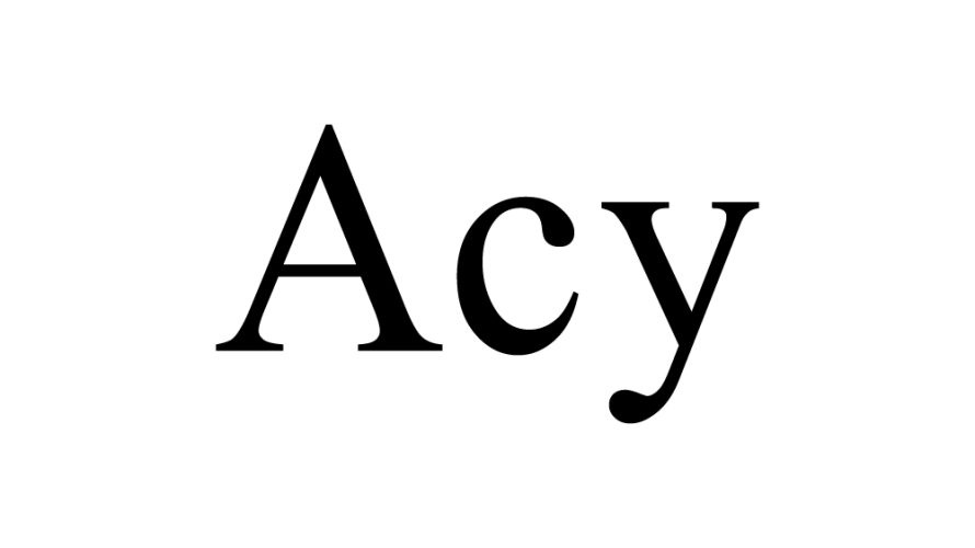話題のストリートブランド”Acy”取扱開始します